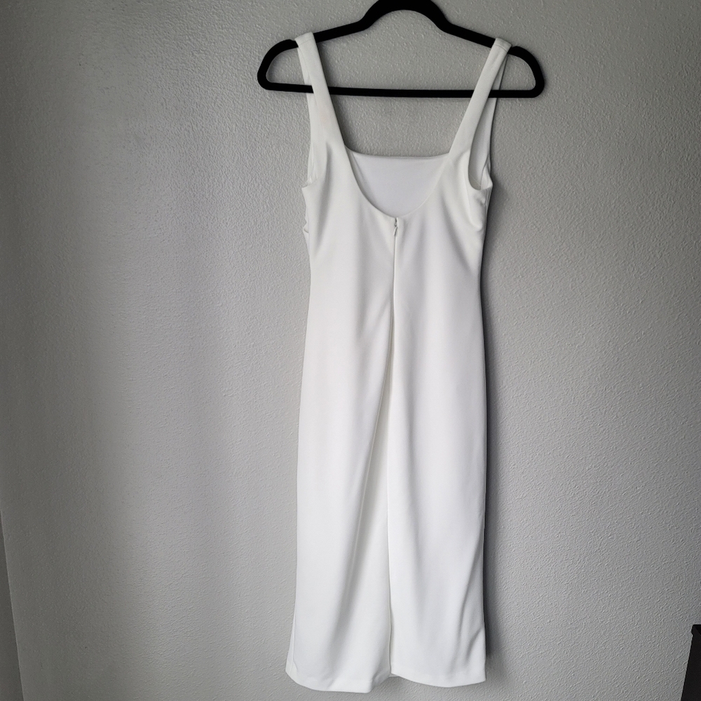 BHLDN White Sleeveless Sheath Midi Dress - Picture 13 of 14